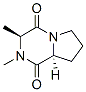 (3S-反式)-(9CI)-六氫-2,3-二甲基吡咯并[1,2-a]吡嗪-1,4-二酮結(jié)構(gòu)式_58917-57-0結(jié)構(gòu)式