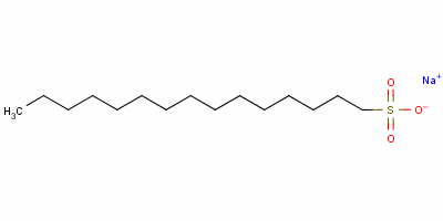 1-十五烷磺酸鈉結(jié)構(gòu)式_5896-54-8結(jié)構(gòu)式