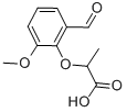 2-(2-Formyl-6-methoxyphenoxy)propanoic acidStructure,590395-57-6Structure 2-(2-Formyl-6-methoxyphenoxy)propanoic acid Structure,590395-57-6Structure