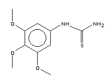 1-(3,4,5-Trimethoxyphenyl)-2-thioureaStructure,59083-54-4Structure 1-(3,4,5-Trimethoxyphenyl)-2-thiourea Structure,59083-54-4Structure