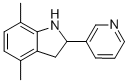 1H-indole,2,3-dihydro-4,7-dimethyl-2-(3-pyridinyl)-(9ci) Structure,591757-64-1Structure