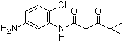 N-(5-氨基-2-氯苯基)-4,4-二甲基-3-氧代戊酰胺結(jié)構(gòu)式_59191-99-0結(jié)構(gòu)式