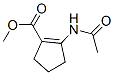 1-Cyclopentene-1-carboxylic acid, 2-(acetylamino)-, methyl esterStructure,592503-43-0Structure 1-Cyclopentene-1-carboxylic acid, 2-(acetylamino)-, methyl ester Structure,592503-43-0Structure