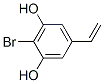1,3-Benzenediol ,2-bromo-5-ethenyl-(9ci)Structure,593231-72-2Structure 1,3-Benzenediol ,2-bromo-5-ethenyl-(9ci) Structure,593231-72-2Structure