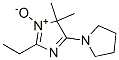 4H-imidazole,2-ethyl-4,4-dimethyl-5-(1-pyrrolidinyl)-,3-oxide(9ci)Structure,593286-22-7Structure 4H-imidazole,2-ethyl-4,4-dimethyl-5-(1-pyrrolidinyl)-,3-oxide(9ci) Structure,593286-22-7Structure