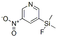 (9CI)-3-(氟二甲基甲硅烷基)-5-硝基-吡啶結(jié)構(gòu)式_593287-43-5結(jié)構(gòu)式