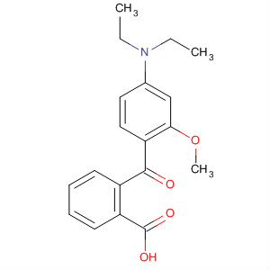 o-(4-二乙基氨基-2-甲氧基苯甲酰基)苯甲酸結構式_59404-96-5結構式