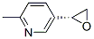 Pyridine,2-methyl-5-(2r)-oxiranyl-(9ci)Structure,595544-68-6Structure Pyridine,2-methyl-5-(2r)-oxiranyl-(9ci) Structure,595544-68-6Structure