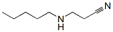 3-(戊氨基)丙腈結(jié)構(gòu)式_59676-91-4結(jié)構(gòu)式