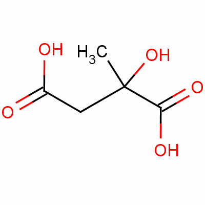 2-Hydroxy-2-methyl-butanedioic acidStructure,597-44-4Structure 2-Hydroxy-2-methyl-butanedioic acid Structure,597-44-4Structure