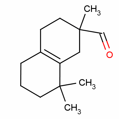 1,2,3,4,5,6,7,8-八氫-2,8,8-三甲基萘-2-甲醛結(jié)構(gòu)式_59742-28-8結(jié)構(gòu)式