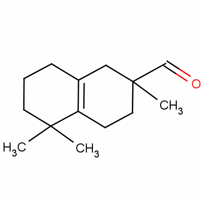 1,2,3,4,5,6,7,8-八氫-2,5,5-三甲基萘-2-甲醛結(jié)構(gòu)式_59742-29-9結(jié)構(gòu)式
