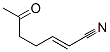 (2E)-6-oxo-2-heptenenitrileStructure,597582-00-8Structure (2E)-6-oxo-2-heptenenitrile Structure,597582-00-8Structure
