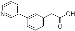 3-(3-吡啶)苯乙酸結(jié)構(gòu)式_597584-62-8結(jié)構(gòu)式