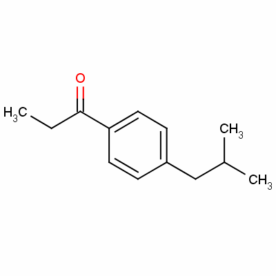 1-(4-異丁基苯基)-1-丙酮結(jié)構(gòu)式_59771-24-3結(jié)構(gòu)式
