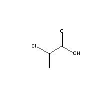 2-氯丙烯酸結(jié)構(gòu)式_598-79-8結(jié)構(gòu)式