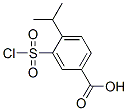 3-Chlorosulfonyl-4-isopropylbenzoicacid Structure,59815-29-1Structure