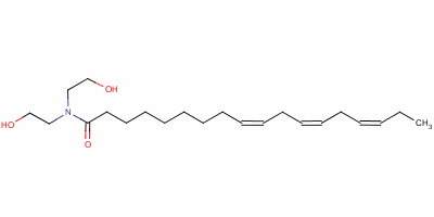 (9Z,12z,15z)-n,n-bis(2-hydroxyethyl)-9,12,15-octadecatrienamideStructure,59846-11-6Structure (9Z,12z,15z)-n,n-bis(2-hydroxyethyl)-9,12,15-octadecatrienamide Structure,59846-11-6Structure