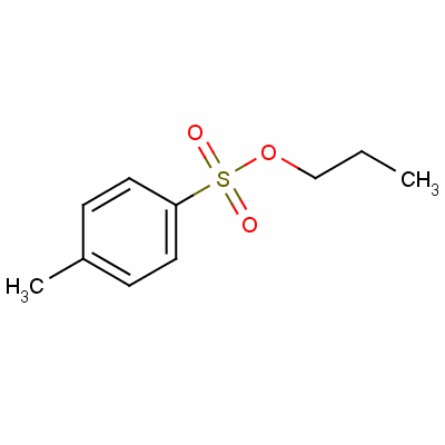 對甲苯磺酸丙酯結構式_599-91-7結構式
