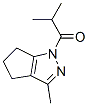 (9CI)-1,4,5,6-四氫-3-甲基-1-(2-甲基-1-氧代丙基)-環(huán)戊并吡唑結(jié)構(gòu)式_599199-50-5結(jié)構(gòu)式