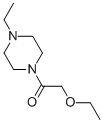 Piperazine,1-(ethoxyacetyl)-4-ethyl-Structure,600140-82-7Structure Piperazine,1-(ethoxyacetyl)-4-ethyl- Structure,600140-82-7Structure