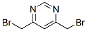 Pyrimidine, 4,6-bis(bromomethyl)- (9ci)Structure,60023-31-6Structure Pyrimidine, 4,6-bis(bromomethyl)- (9ci) Structure,60023-31-6Structure