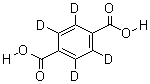 對苯二甲酸-D4氘代結構式_60088-54-2結構式
