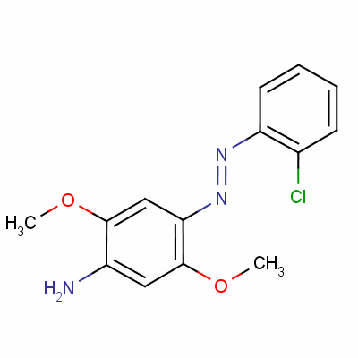 4-(2-Chlorophenylazo)-2,5-dimethoxyanilineStructure,60143-59-1Structure 4-(2-Chlorophenylazo)-2,5-dimethoxyaniline Structure,60143-59-1Structure