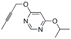 Pyrimidine, 4-(2-butynyloxy)-6-(1-methylethoxy)- (9ci)Structure,601482-40-0Structure Pyrimidine, 4-(2-butynyloxy)-6-(1-methylethoxy)- (9ci) Structure,601482-40-0Structure