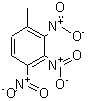 2,3,4-三硝基甲苯結構式_602-29-9結構式