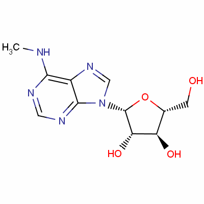 6-Methylaminopurine arabinosideStructure,60209-41-8Structure 6-Methylaminopurine arabinoside Structure,60209-41-8Structure