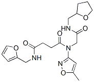 (9ci)-n-(2-呋喃甲基)-n-(5-甲基-3-異噁唑基)-n-[2-氧代-2-[[(四氫-2-呋喃)甲基]氨基]乙基]-丁烷二酰胺結(jié)構(gòu)式_602322-20-3結(jié)構(gòu)式
