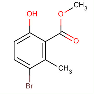 Methyl 3-bromo-6-hydroxy-2-methylbenzoateStructure,603041-59-4Structure Methyl 3-bromo-6-hydroxy-2-methylbenzoate Structure,603041-59-4Structure