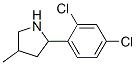 Pyrrolidine, 2-(2,4-dichlorophenyl)-4-methyl- (9ci)Structure,603068-14-0Structure Pyrrolidine, 2-(2,4-dichlorophenyl)-4-methyl- (9ci) Structure,603068-14-0Structure