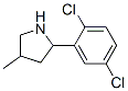Pyrrolidine, 2-(2,5-dichlorophenyl)-4-methyl- (9ci)Structure,603068-15-1Structure Pyrrolidine, 2-(2,5-dichlorophenyl)-4-methyl- (9ci) Structure,603068-15-1Structure