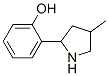 Phenol, 2-(4-methyl-2-pyrrolidinyl)-(9ci)Structure,603068-32-2Structure Phenol, 2-(4-methyl-2-pyrrolidinyl)-(9ci) Structure,603068-32-2Structure