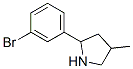 Pyrrolidine, 2-(3-bromophenyl)-4-methyl- (9ci)Structure,603068-36-6Structure Pyrrolidine, 2-(3-bromophenyl)-4-methyl- (9ci) Structure,603068-36-6Structure