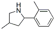 Pyrrolidine, 4-methyl-2-(2-methylphenyl)- (9ci)Structure,603068-47-9Structure Pyrrolidine, 4-methyl-2-(2-methylphenyl)- (9ci) Structure,603068-47-9Structure