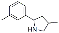 Pyrrolidine, 4-methyl-2-(3-methylphenyl)- (9ci)Structure,603068-48-0Structure Pyrrolidine, 4-methyl-2-(3-methylphenyl)- (9ci) Structure,603068-48-0Structure