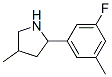 Pyrrolidine, 2-(3-fluoro-5-methylphenyl)-4-methyl- (9ci)Structure,603068-84-4Structure Pyrrolidine, 2-(3-fluoro-5-methylphenyl)-4-methyl- (9ci) Structure,603068-84-4Structure