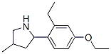 Pyrrolidine, 2-(4-ethoxy-2-ethylphenyl)-4-methyl- (9ci)Structure,603069-06-3Structure Pyrrolidine, 2-(4-ethoxy-2-ethylphenyl)-4-methyl- (9ci) Structure,603069-06-3Structure