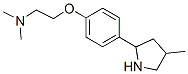 (9ci)-N,N-二甲基-2-[4-(4-甲基-2-吡咯烷)苯氧基]-乙胺結(jié)構(gòu)式_603089-65-2結(jié)構(gòu)式