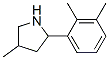 Pyrrolidine, 2-(2,3-dimethylphenyl)-4-methyl- (9ci)Structure,603089-83-4Structure Pyrrolidine, 2-(2,3-dimethylphenyl)-4-methyl- (9ci) Structure,603089-83-4Structure