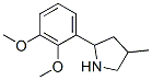 Pyrrolidine, 2-(2,3-dimethoxyphenyl)-4-methyl- (9ci)Structure,603090-09-1Structure Pyrrolidine, 2-(2,3-dimethoxyphenyl)-4-methyl- (9ci) Structure,603090-09-1Structure