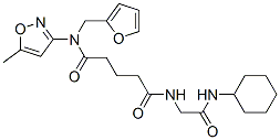 (9CI)-N-[2-(環(huán)己基氨基)-2-氧代乙基]-N-(2-呋喃甲基)-N-(5-甲基-3-異噁唑基)-戊二酰胺結(jié)構(gòu)式_603945-85-3結(jié)構(gòu)式