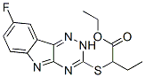 (9ci)-2-[(8-氟-2H-1,2,4-噻嗪并[5,6-b]吲哚-3-基)硫代]-丁酸乙酯結(jié)構(gòu)式_603947-94-0結(jié)構(gòu)式