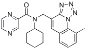 (9CI)-N-環(huán)己基-N-[(9-甲基四唑并[1,5-a]喹啉-4-基)甲基]-吡嗪羧酰胺結(jié)構(gòu)式_603949-59-3結(jié)構(gòu)式