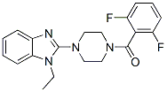 Piperazine, 1-(2,6-difluorobenzoyl)-4-(1-ethyl-1h-benzimidazol-2-yl)-(9ci)Structure,604741-93-7Structure Piperazine, 1-(2,6-difluorobenzoyl)-4-(1-ethyl-1h-benzimidazol-2-yl)-(9ci) Structure,604741-93-7Structure