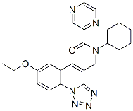 (9CI)-N-環(huán)己基-N-[(7-乙氧基四唑并[1,5-a]喹啉-4-基)甲基]-吡嗪羧酰胺結構式_604778-53-2結構式