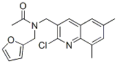 (9ci)-n-[(2-氯-6,8-二甲基-3-喹啉)甲基]-n-(2-呋喃甲基)-乙酰胺結(jié)構(gòu)式_604782-38-9結(jié)構(gòu)式